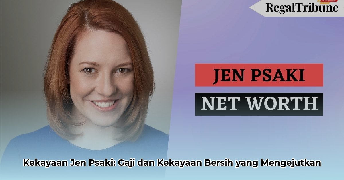 jen psaki salary and net worth